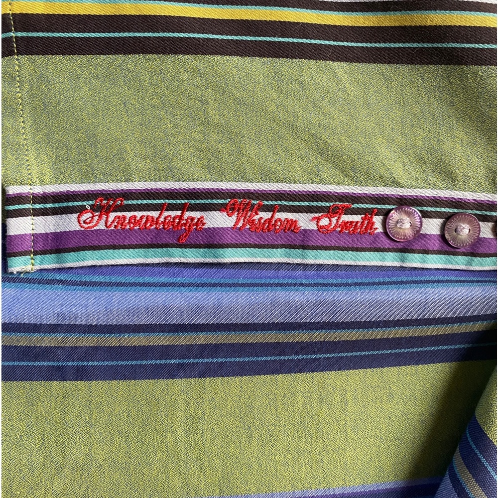 Robert Graham Mens Long Sleeve Button Down Shirt - Picture 8 of 9